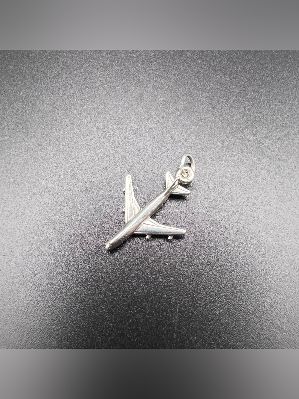 Sterling Silver Airplane Charm